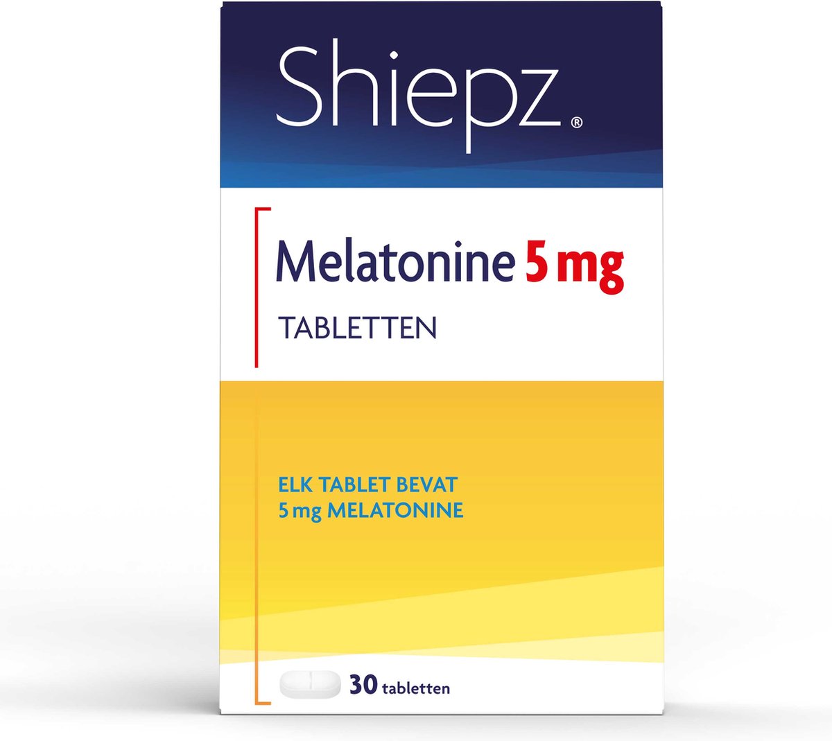 Goedkoopste Shiepz Melatonine 5mg - 1 x 30 tabletten