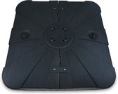 MaxxGarden Parasolvoet - kunststof - vulbaar tot 100 kg - Zwart