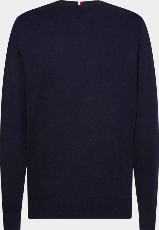Tommy Hilfiger Pullover Kashmir Navy Heren Maat XL Regular