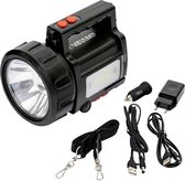 Velamp DOOMSTER TREKK: Oplaadbare handlamp anti blackout LED CREE 10W 735 Lum., powerbank