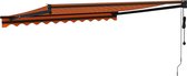 vidaXL-Luifel-automatisch-uitschuifbaar-3,5x2,5-m-oranje-en-bruin