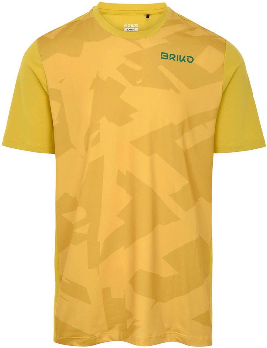 Briko Adventure Camo T-shirt Met Korte Mouwen Man Groen