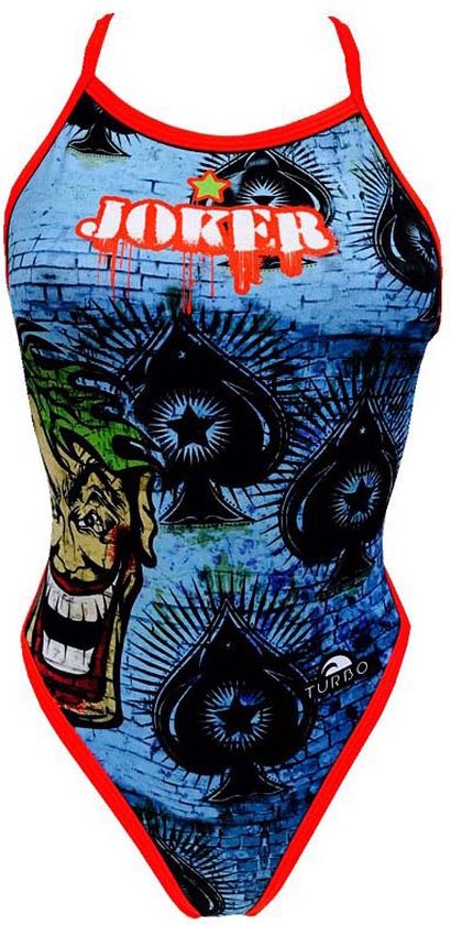 Turbo Joker Wall 2016 Vêtement de bain Blauw 4XL Femme