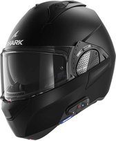 Shark Pack Evo-Gt N-Com B802 Blank Mat Black Mat KMA XS - Maat XS - Helm