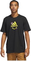 Adidas Change T-shirt Met Korte Mouwen Zwart M / Regular Man