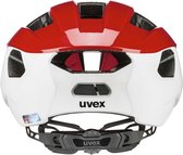 uvex Rise CC Fietshelm Red / White Mat - Unisex - maat 56-60