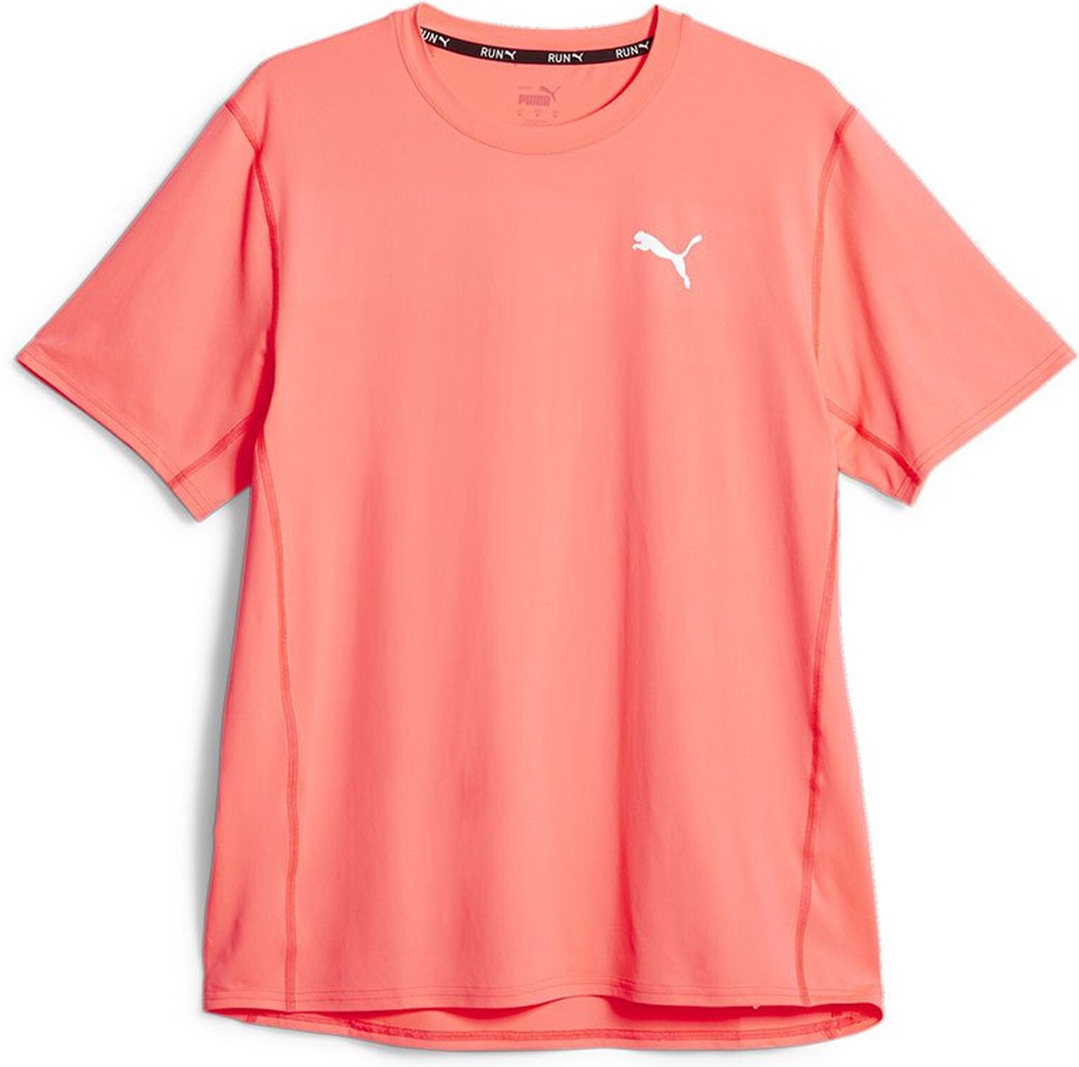 Puma Run Cloudspun T-shirt Met Korte Mouwen L Fire Orchid