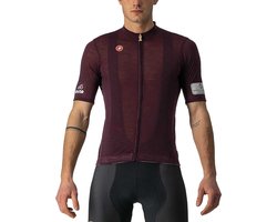 Castelli Giro d'Italia Fietsshirt korte mouwen Roze Heren - MONTALCINO JERSEY ROSSO MONTALCINO - M