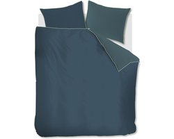Housse de couette Kardol Richmond - Lit simple - 240x200/220 cm - Blue Vert