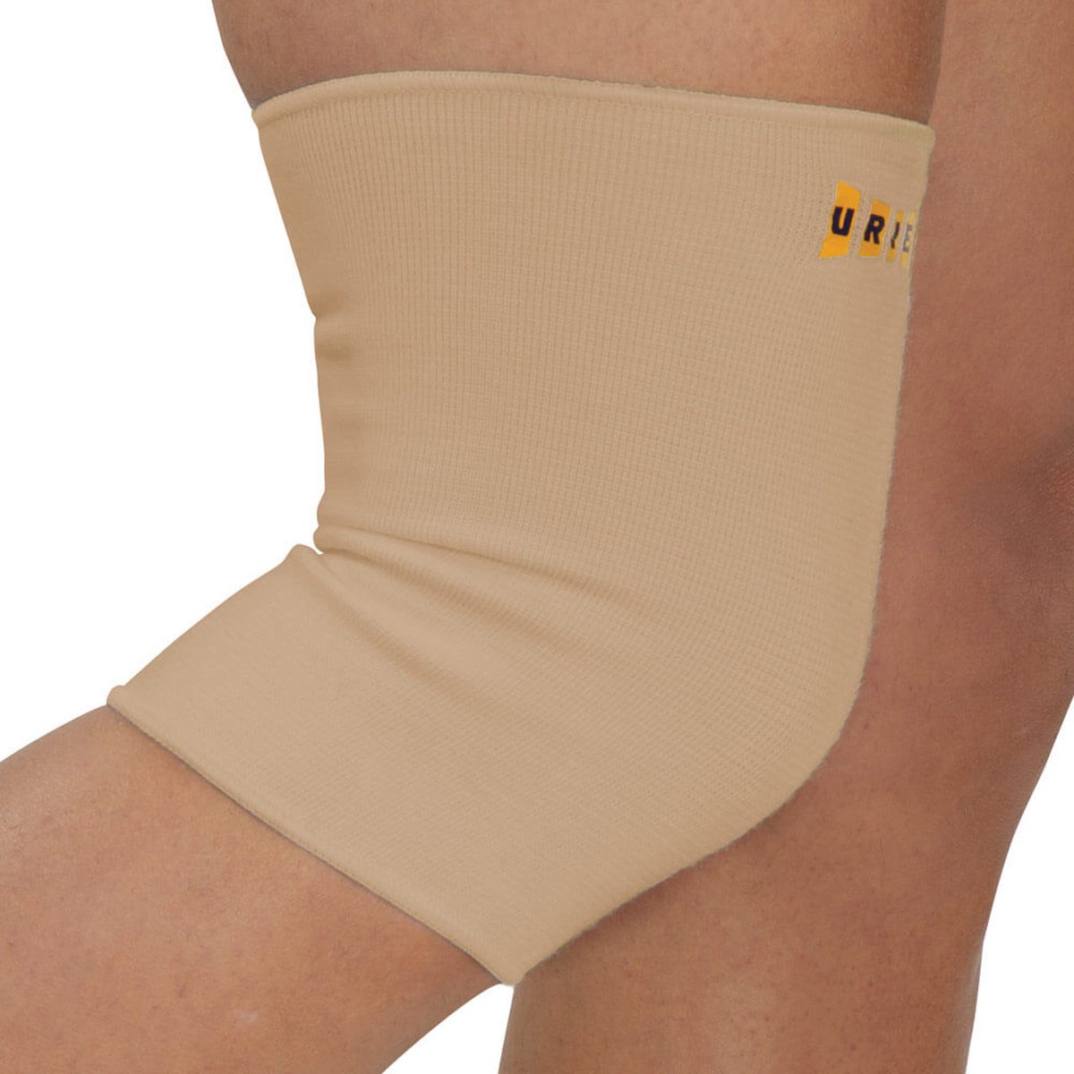 Uriel - Kniebrace - Kniebandage - Knie ondersteuning - Unisex - Beige - Maat XS