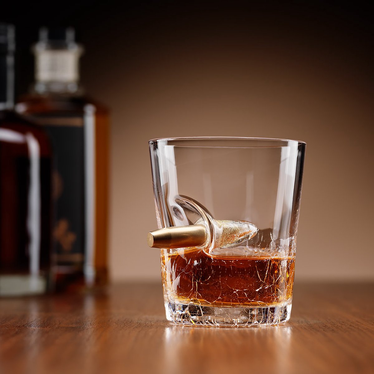 Ingenious Gifting Kogel In een Glas - Whiskyglas - Handgeblazen - 250ML - 94132