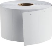 Goodline® - Witte Kartonnen Labels op Rol / Hangetiketten - 45x90mm