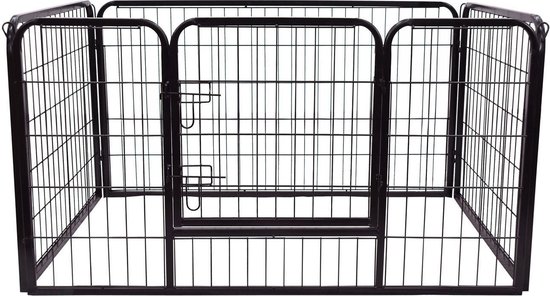 PawHut Afrasting voor huisdieren binnen/buiten 125 x 80 x 70 cm