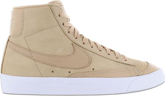 Nike Blazer Mid Premium (W) - Dames Sneakers Schoenen Leer Beige DQ7572-200 - Maat EU 40 US 8.5