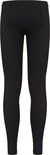 Zwarte thermo broek, model van de achterkant.