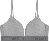 Basics voorgevormde bh light grey melee voor Meisjes | Maat 70AA