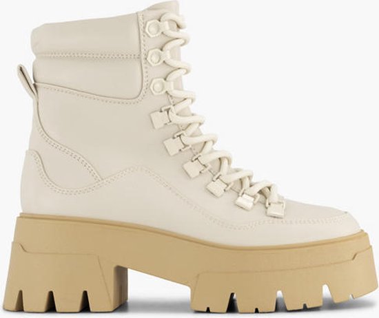 oxmox Beige chunky veterboot - Maat 39 | bol