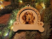 Kerstbal labrador - Kerstbal hond - Met naam - In luxe gift box