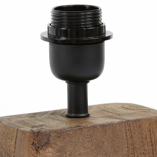 Light & Living Pied de lampe Cardan - Bois - 16x10x21cm