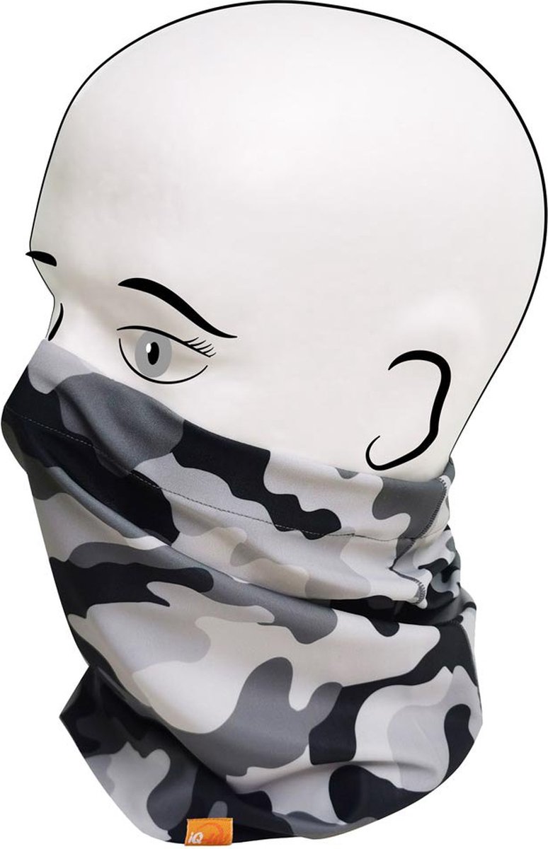 Iq-uv 2x Community Nekwarmer Grijs L Man