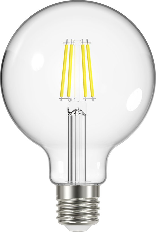 Prolight - Lampe LED classe énergétique A - filament - transparent - globe E27 - 2,2W - 470 lumen