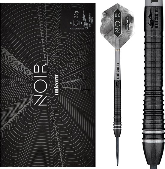 Unicorn Softtip Unicorn Gary Anderson Noir Phase 6 80% 20 gram van Unicorn — afbeelding 3