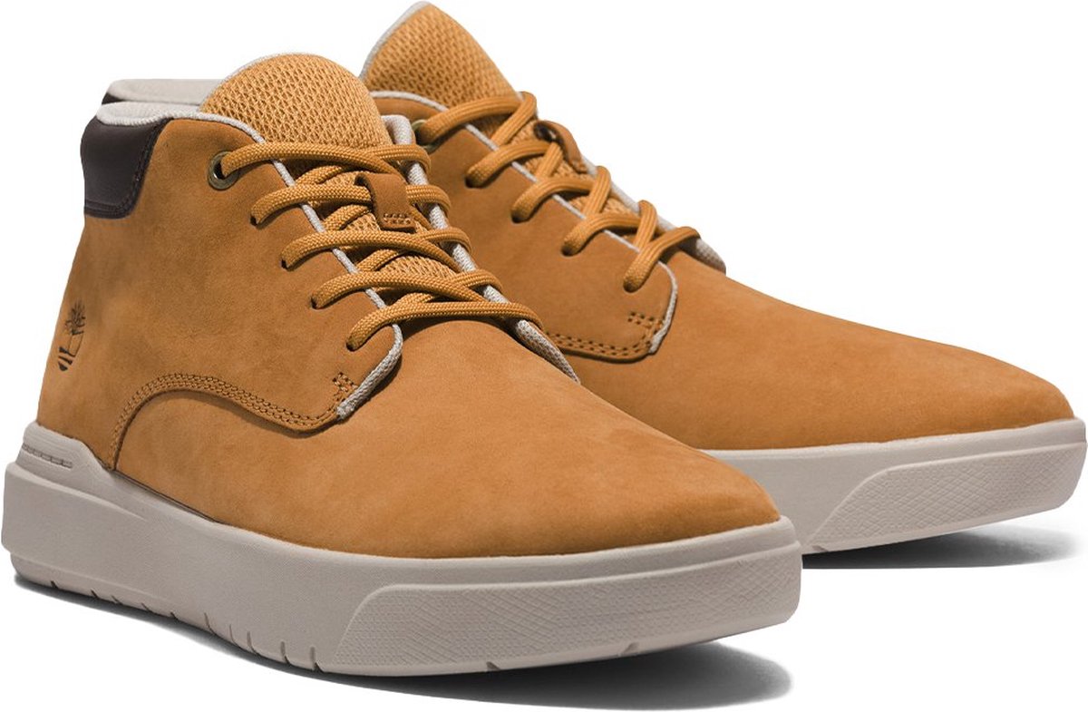 Timberland TB0A5SSM - Volwassenen Heren sneakersVrije tijd half-hoog - Kleur: Cognac - Maat: 44.5