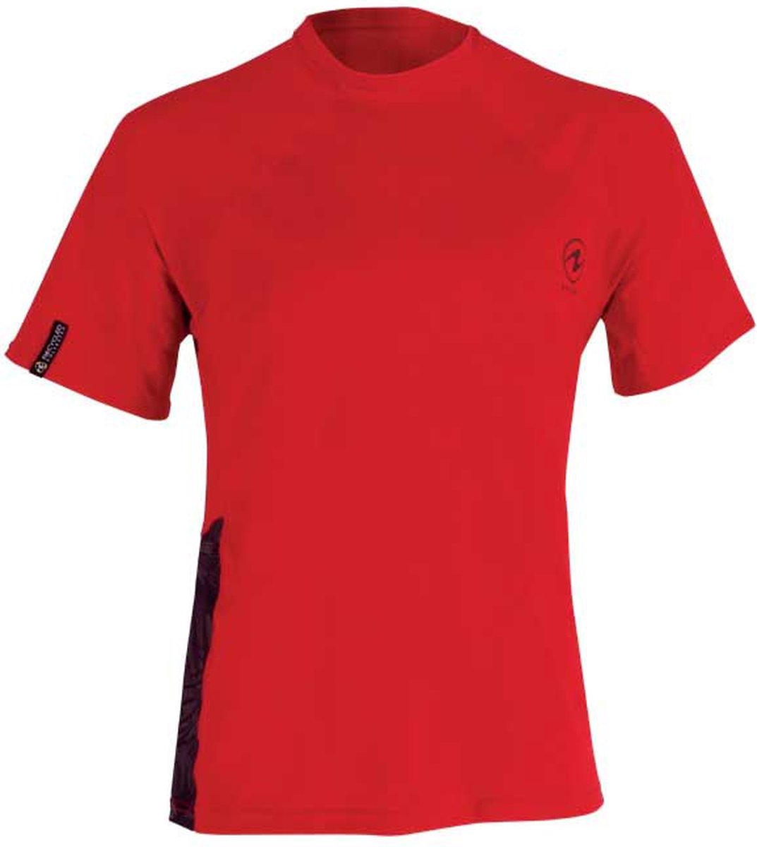 Aqualung Rash Guard Xscape Uv Korte Mouw T-shirt Rood S