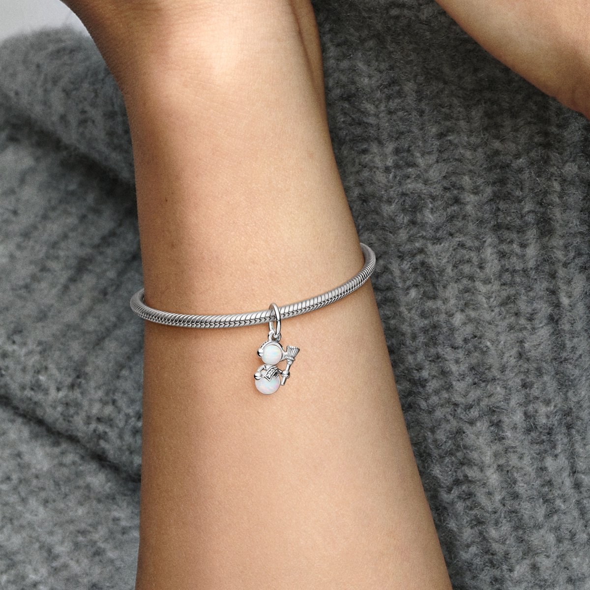 Pandora Bedel Sneeuwman 792981C01 — cadeau in Sieraden - foto 3