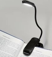 Buigbaar boek lampje -boeklampje - nachtlampje - oplaadbaar - lampje voor boek