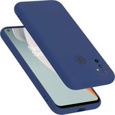 Cadorabo Hoesje geschikt voor OnePlus Nord N100 in LIQUID BLAUW - Beschermhoes gemaakt van flexibel TPU silicone Case Cover