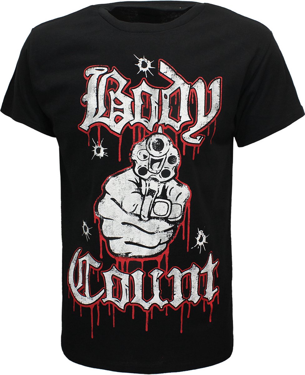 Body Count Talk Shit Get Shot T-Shirt - Officiële Merchandise - M