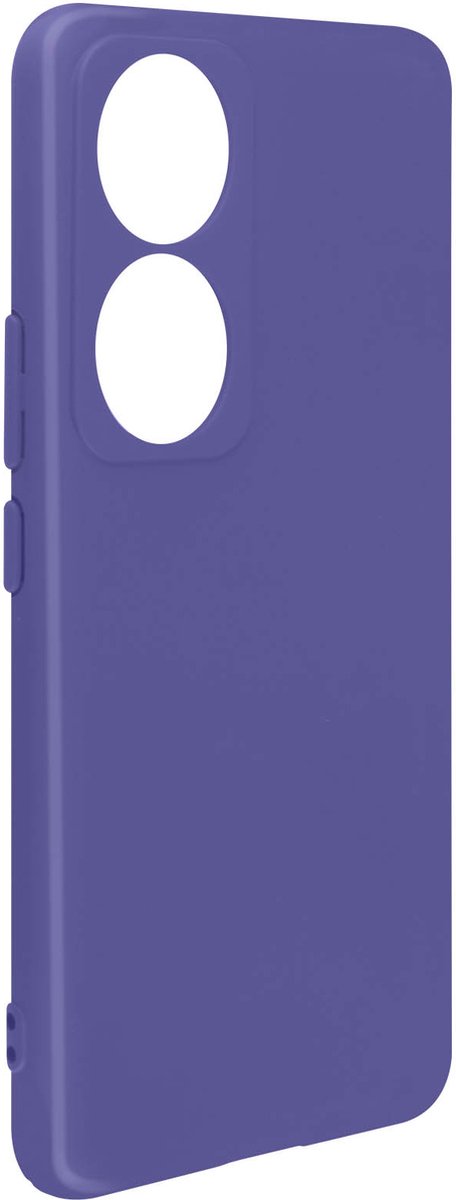 Avizar Hoes Geschikt voor Honor 90 Halfstijf met Soft Touch afwerking, Paars
