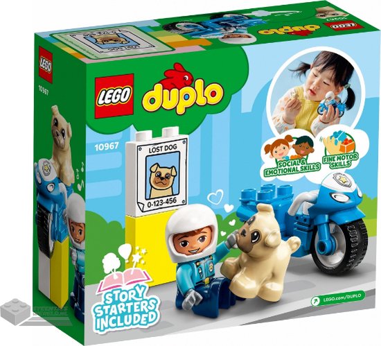 LEGO DUPLO Politiemotor - 10967 | bol