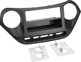 2-DIN Paneel geschikt voor Inbay® Hyundai i10 2013-2019 Kleur: Zwart
