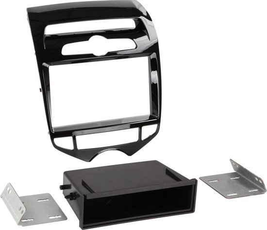 Foto: Adaptateur de fa ade 2 din pour avec vide poche hyundai ix20 air conditionn 