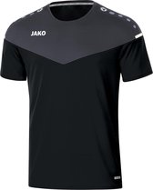 Jako Champ 2.0 T-Shirt Zwart-Antraciet Maat XL