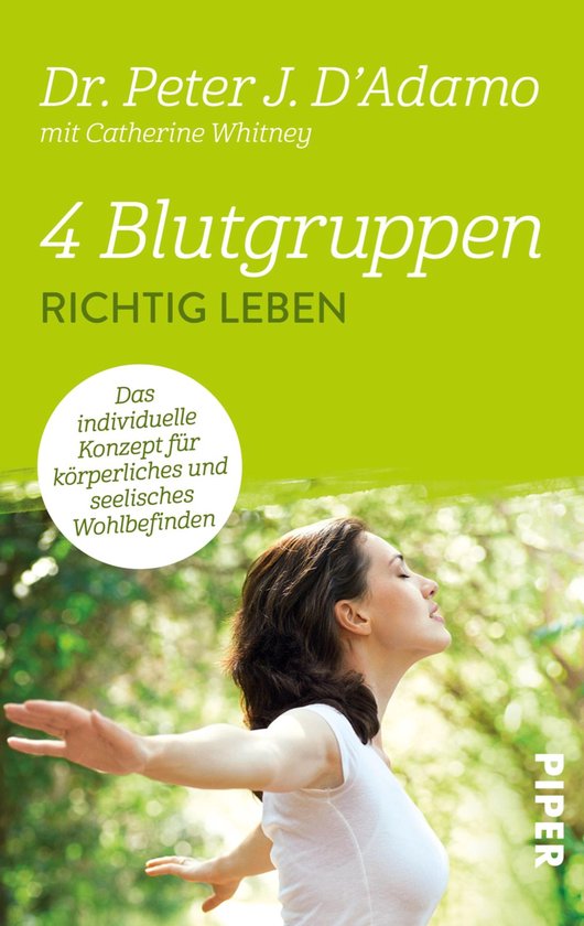 4 Blutgruppen - Richtig leben - cover