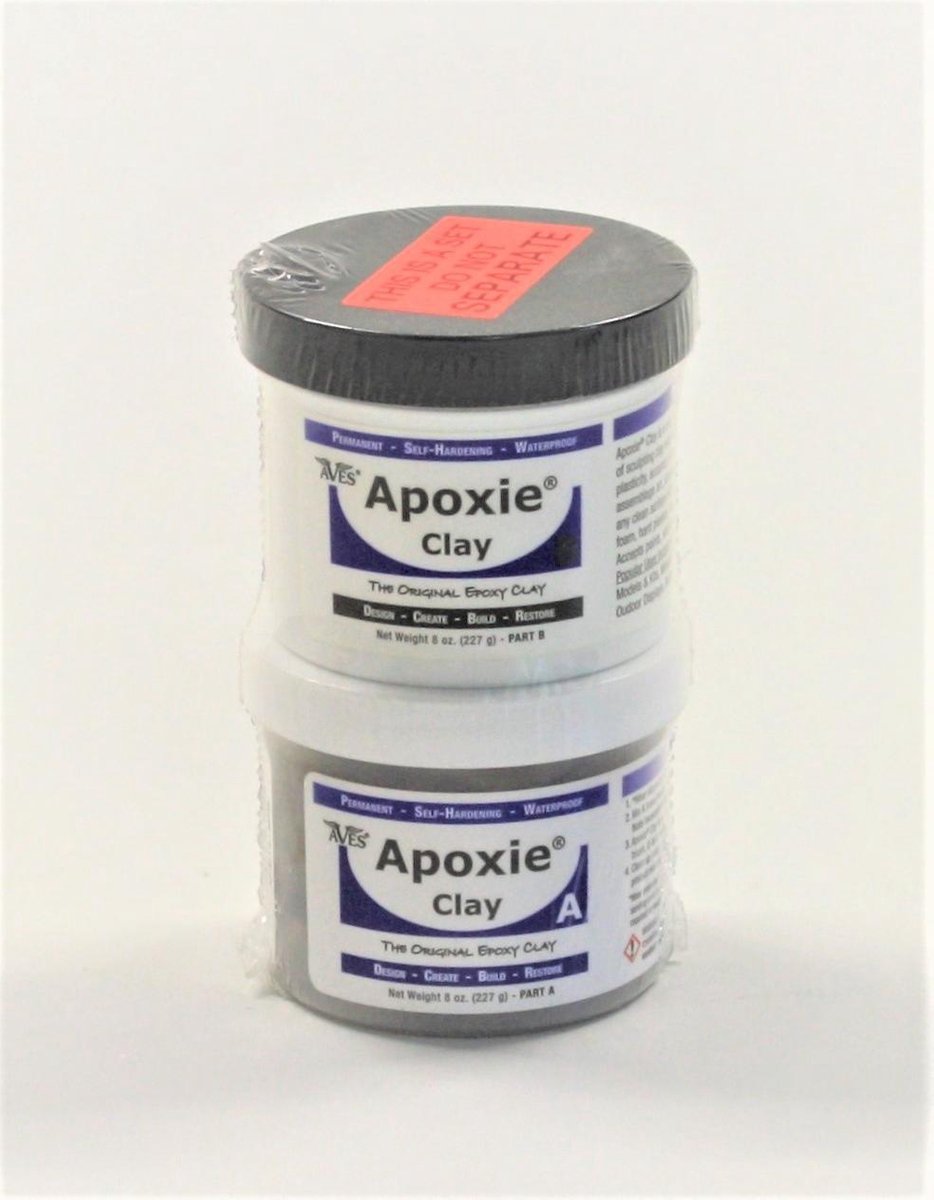 Apoxie Clay - Gewicht: 1 lb (454 gram), Kleur: Native