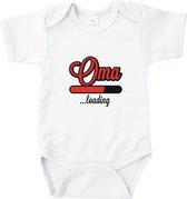 Rompertje Oma - Oma loading - Romper wit - Maat 50/56 * zwangerschap aankondiging * baby cadeau * kraamcadeau * rompertjes baby * rompertjes baby met tekst
