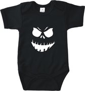 Rompertjes baby met tekst - Scary baby - Romper zwart - Maat 62/68