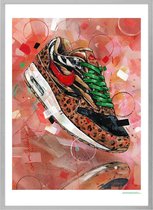 Poster - Nike Air Max Animal Pack Painting - 71 X 51 Cm - Multicolor