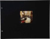 Goldbuch Bella Vista noir 30x25 Album à vis 40 pages noires