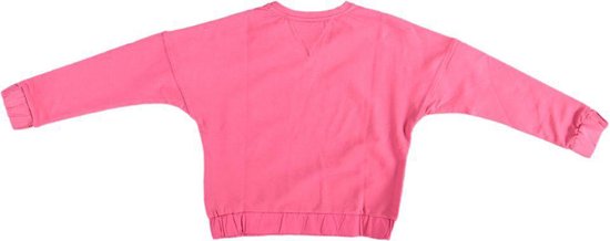 Tommy hilfiger zachte roze loose fit stretch sweater - Maat 164 | bol.com