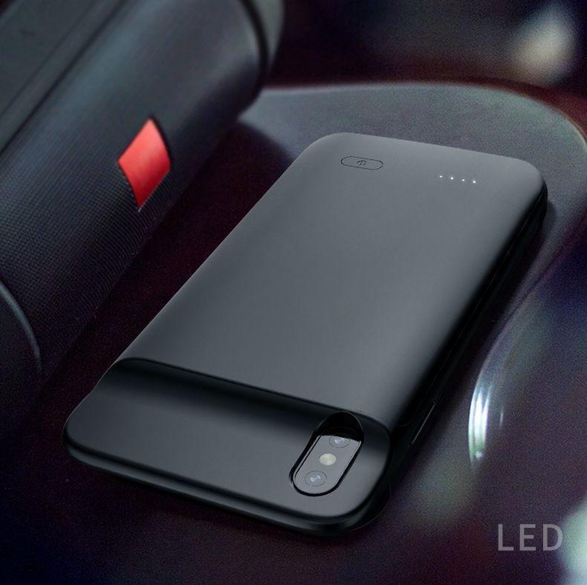 Fonu Smart Battery Case hoesje iPhone XS - X - 4100mAh | bol.com