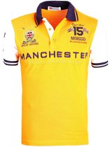 Geographical Norway Polo Shirt Oranje Manchester Kingston - XL