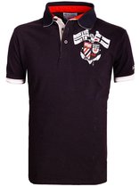 Geographical Norway Polo Shirt Zwart Keny - XL