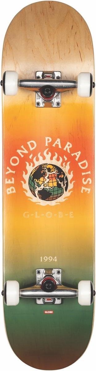 Globe G1 Ablaze 7.75 Skateboard Ombre Oranje