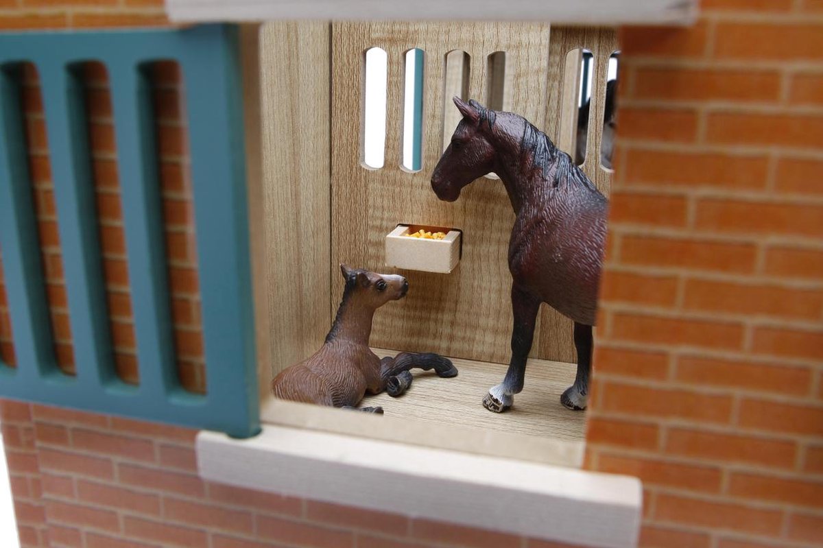 Kids Globe Paardenstal met 7 boxen, 1:24 — afbeelding 5
