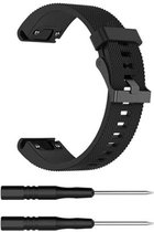 SmartphoneClip® Sportbandje Zwart Large geschikt voor Garmin Fenix 5/6 en Forerunner 935/945